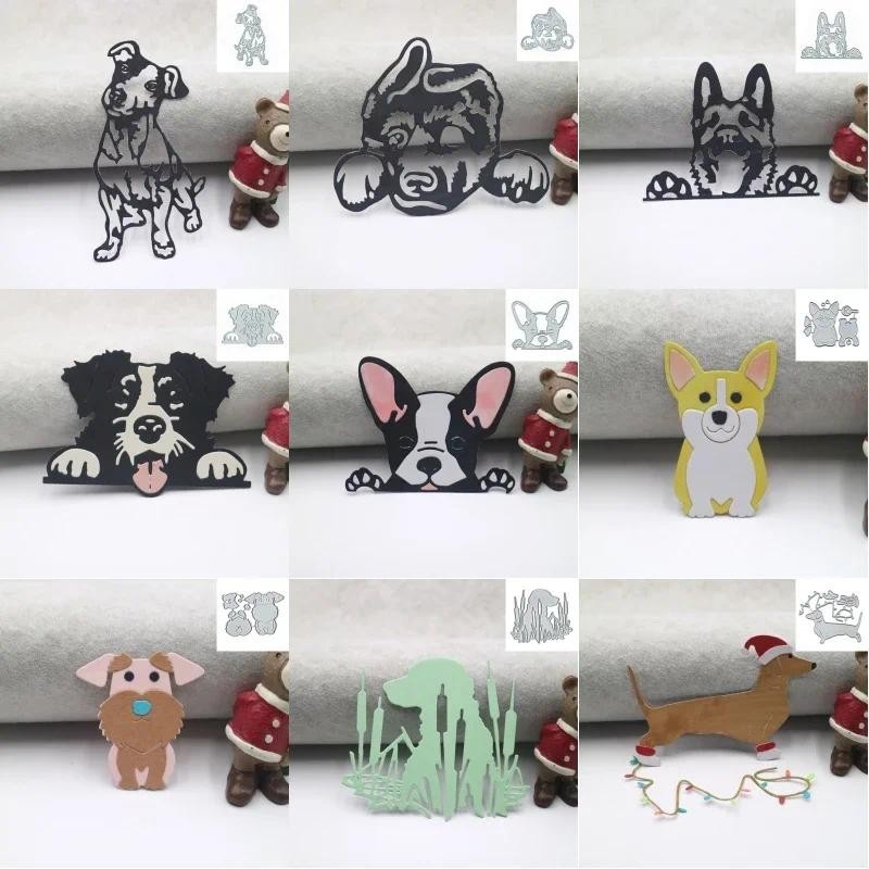 

Animal Pug Dog Metal Cutting Dies DIY Scrapbooking Album Paper Cards Crafts Embossing Christmas stamp die 2024 new arrival