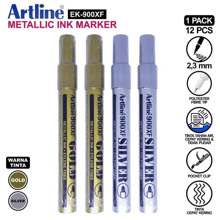 

SPIDOL MARKER ARTLINE EK 900 XF - Gold