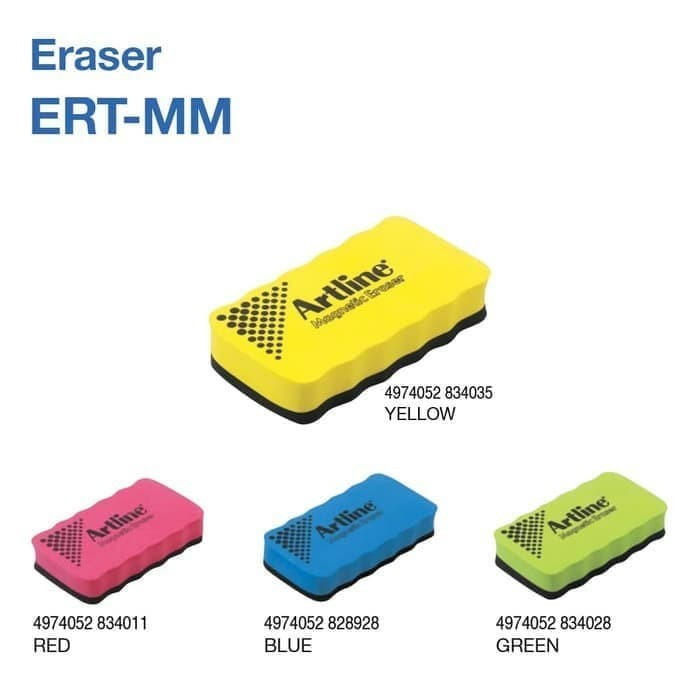 

PENGHAPUS WHITEBOARD ERASER MAGNET ARTLINE ERT-MM - Kuning