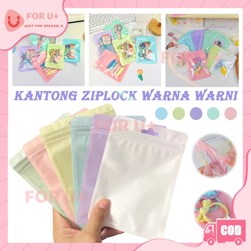 

Plastik OPP Souvenir Aksesoris Klip/Platsik Klip Ziplock