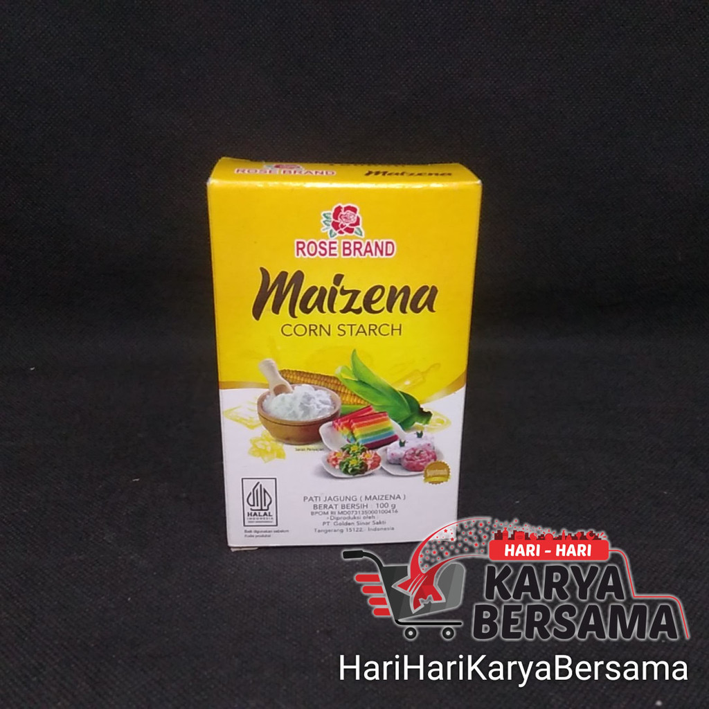 

BAHAN MASAK TEPUNG ROSE BRAND MAIZENA CORN STARCH 100GR