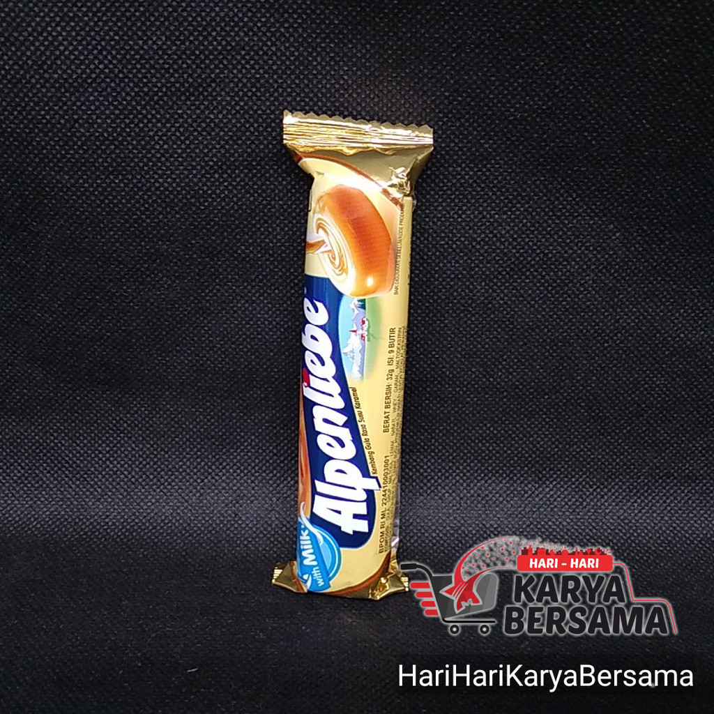 

MAKANAN RINGAN PERMEN ALPENLIEBE SUSU KARAMEL STICK ROLL 32GR