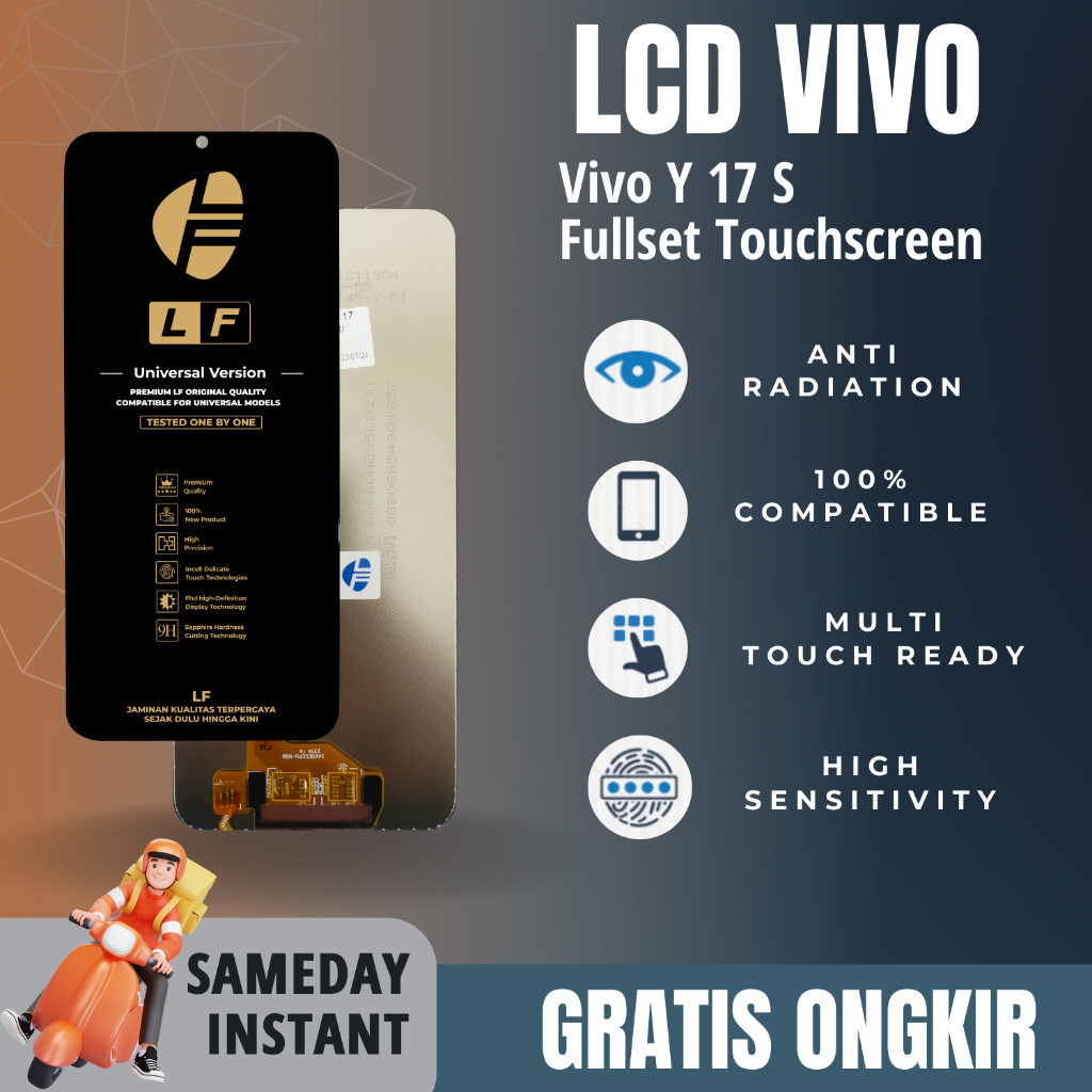 LF - LCD Vivo Y17S / Y22 / Y22S / Y12 2023 Fullset Touchscreen - SUPER LF