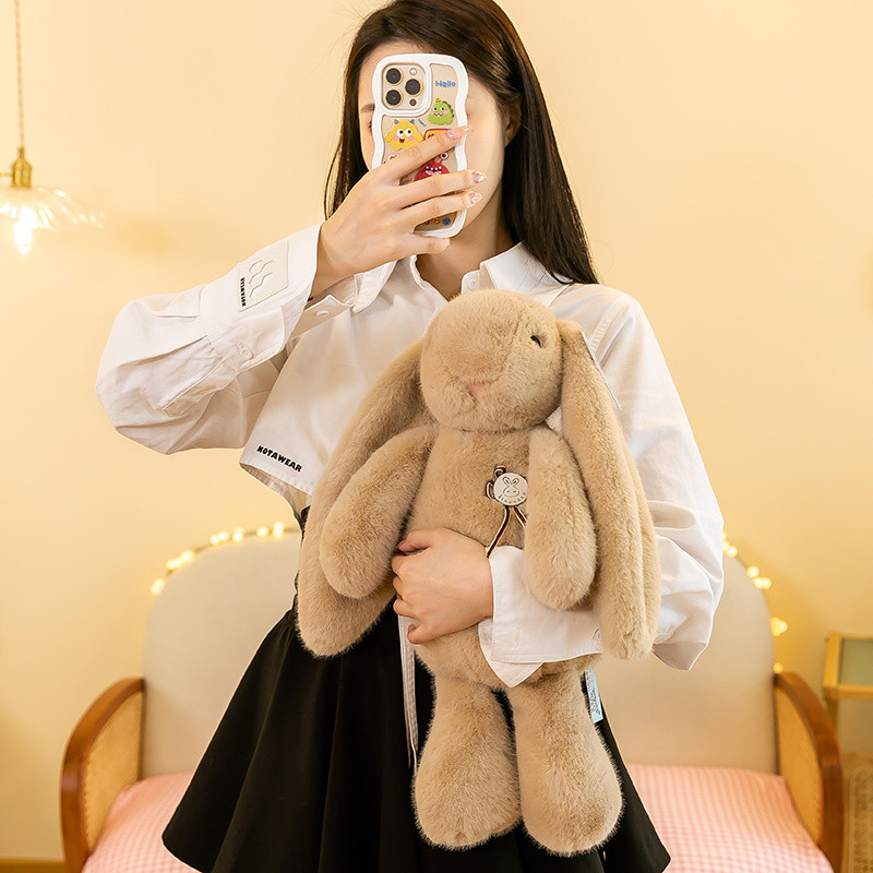 Boneka Kelinci Tidur Telinga Kelinci Lucu Kepik Malam Lucu Boneka Kelinci Mainan Hadiah Ulang Tahun