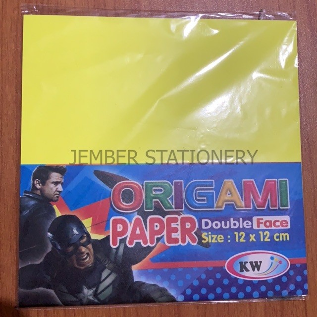 

Origami Two Side 12x12 / Origami Bolak Balik Dua Sisi