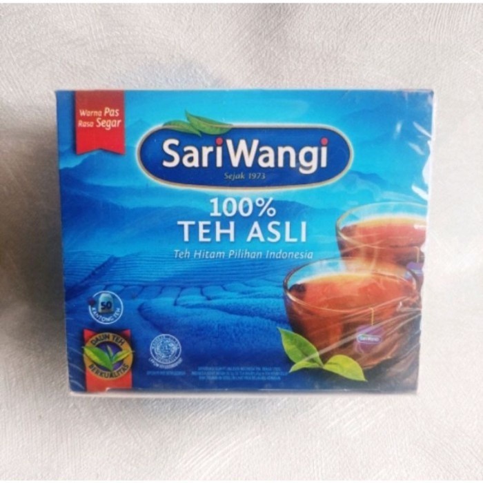 

New Item SARIWANGI TEH ASLI (100S X 1.85G)