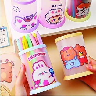 

Tempat Pensil Lipat Lucu DIY Tempat Penyimpanan Pulpen Multifungsi Import 1000