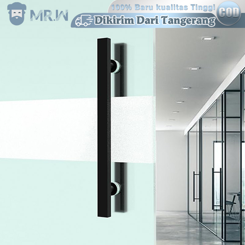 60cm Pull Handle Kotak Stainless Gagang Pintu Rumah Pull Handle Minimalis Hitam