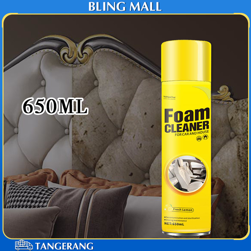 650ML Foam Pembersih Interior Mobil Multifungsi Foam Cleaner Sofa Kualitas Tinggi Pembersih Interior