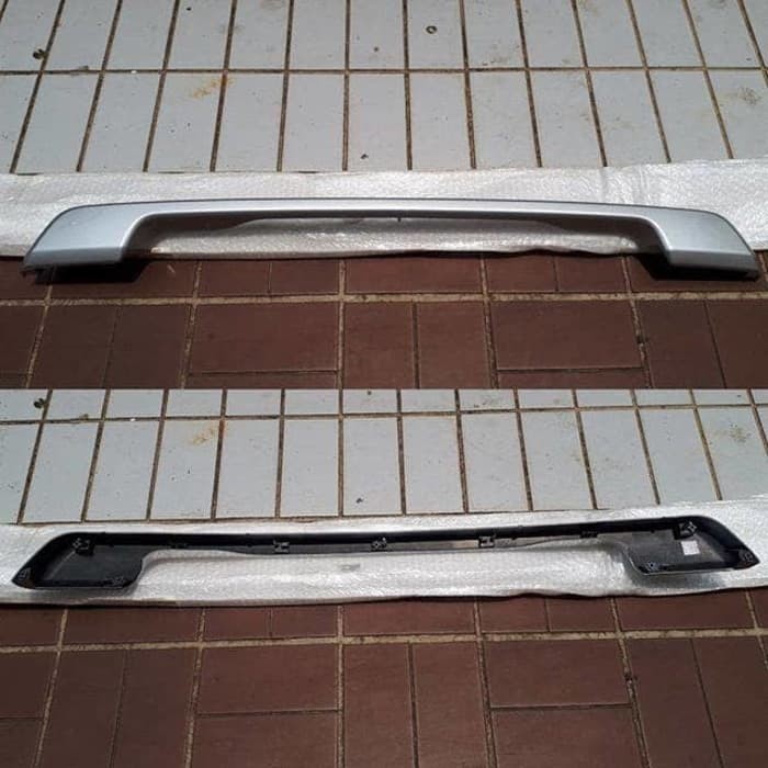 spoiler bemper depan pajero 2013 silver original highquality