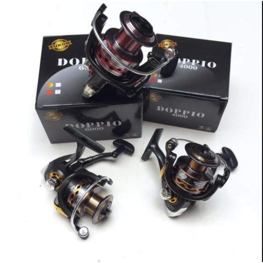 Reel pancing Yukon doppio 1000 - 6000 (8 Ball Bearing Termurah) - 2000