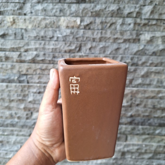 pot bonsai keramik cascade