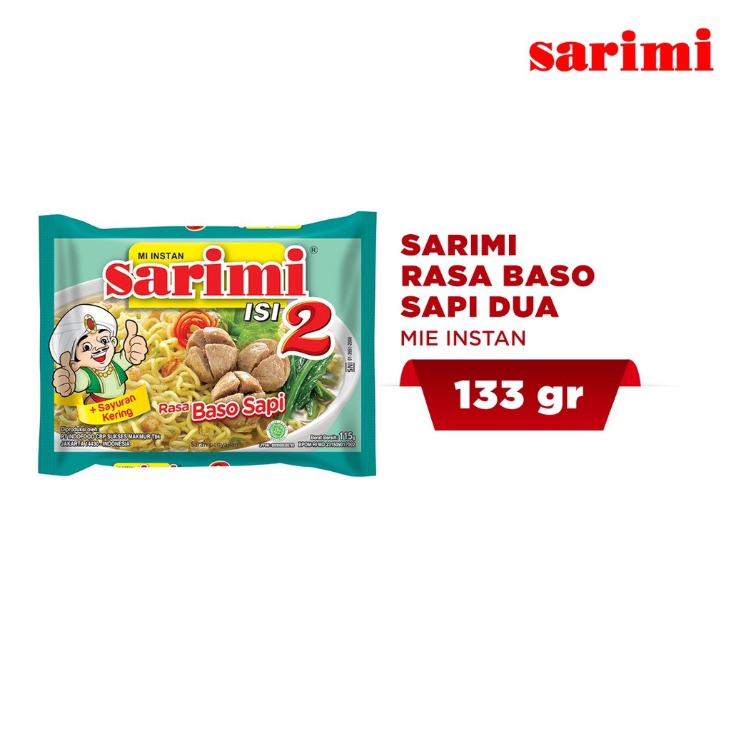 

1 Ctn - Sarimi Rasa Baso Sapi Dua indofood