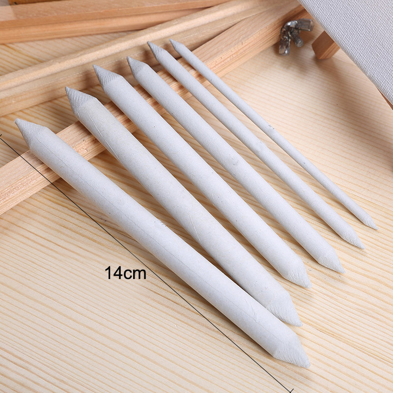 

Blending Smudge Stump Stick 3/6pcs/set Sketcking Tool Sketch Art White Drawing Charcoal Rice Paper Pen artist Supplies