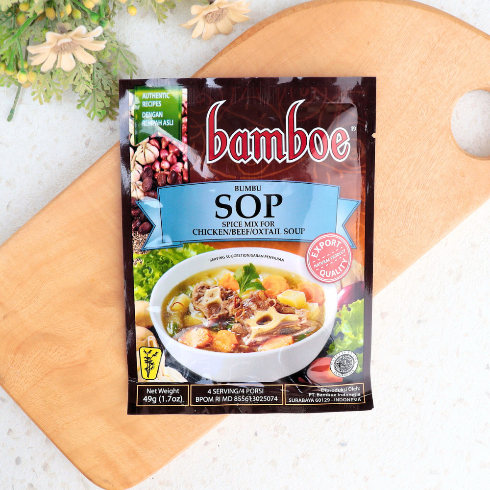 

Bumbu Sop Spice Mix Soup - Bamboe Organic