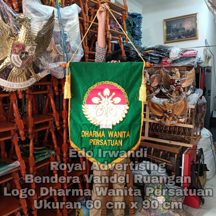 Bendera Vandel Dharma Wanita Persatuan Bendera Ruangan Dharma Wanita