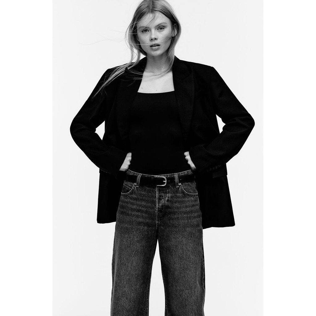 H&M Wanita Wide Jeans