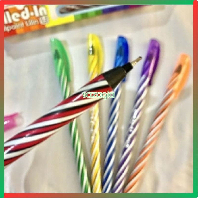 

(SG) pen pulpen ballpen ballpoint lilin gadjah mada menulis lancar