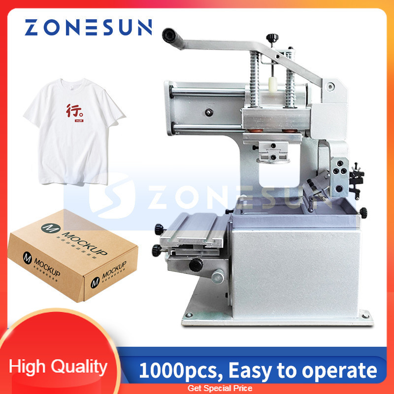 

THE BEST Zonesun Manual Pad Printer Pad Printing Supplies Pneumatic Pad Printing Machine Vertical Pad Printer ZS-SYY1