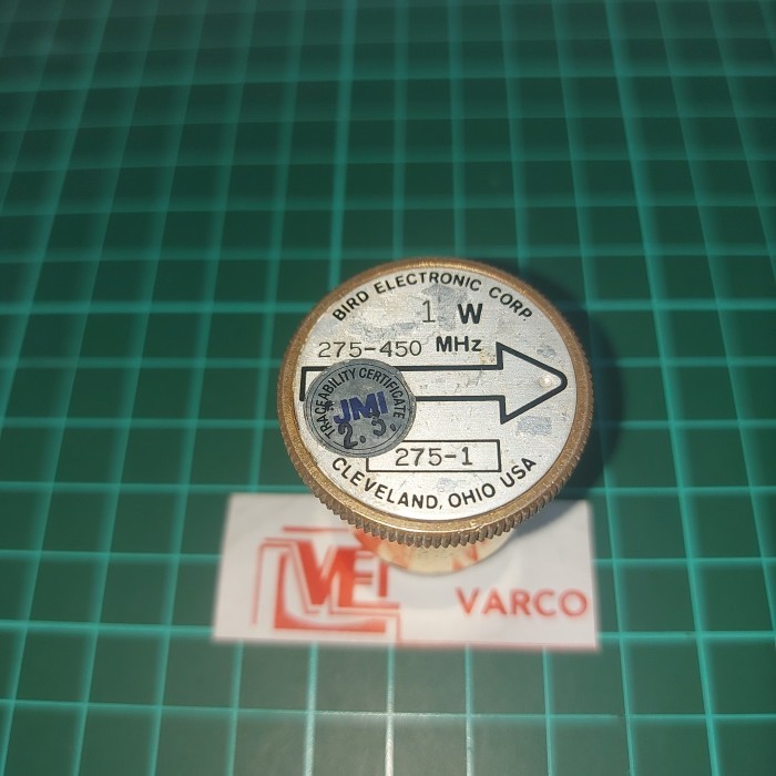 SGApart elemen kapsul wattmeter BIRD 275-450MHz 1W  275-1