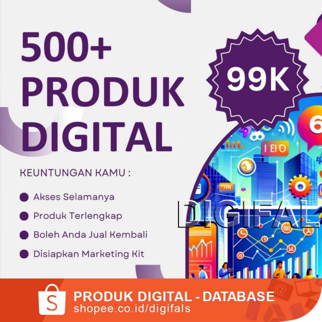 500++ DATABASE PRODUK DIGITAL UPDATE 2025 - Terlengkap & Termurah se-INDONESIA