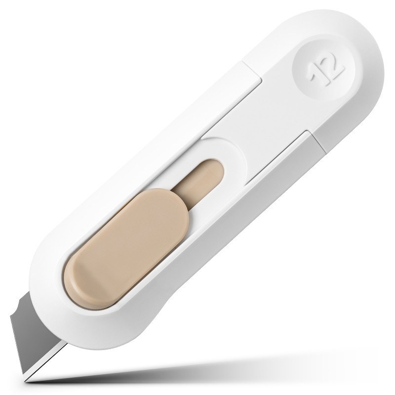

1pcs Mini Knife Portable Utility Knife Retractable Box Cutters Razor Blades Auto Lock for Home Office Supplies Cuting Knife Tool