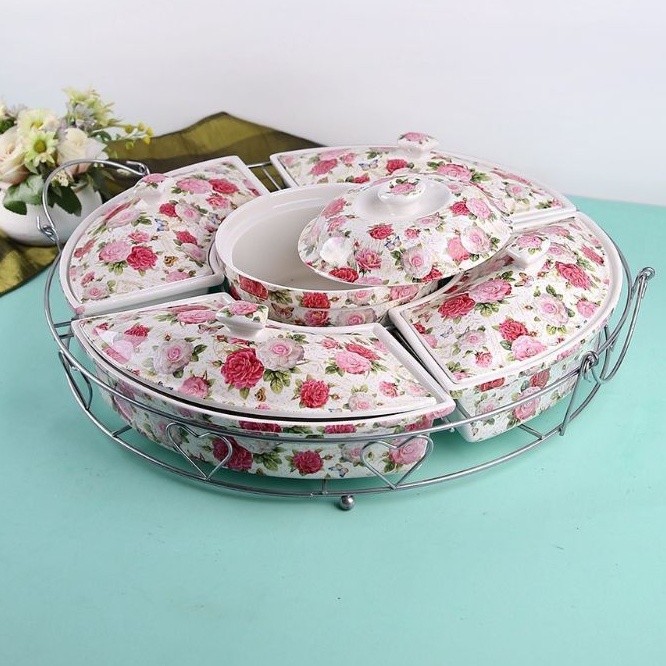 Prasmanan Shabby Keramik Capodimonte