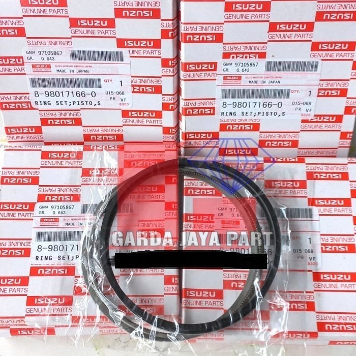 RING PISTON ISUZU 6HK1/4HK1 8-98017166-0