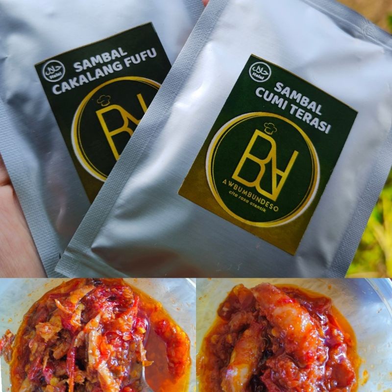 

[florens]Sambal cumi Sachet 25gr Sambal awbumbundeso Sambal cakalang Mr.Crispy Eat Sambel Bu rudy Cakalang fufu Klotok SamBhojo