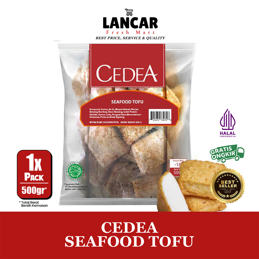 

CEDEA SEAFOOD TOFU 500gr