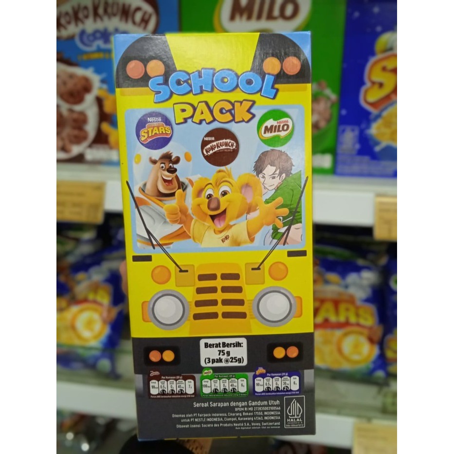 NESTLE MILO KOKO KRUNCH SCHOOL PACK