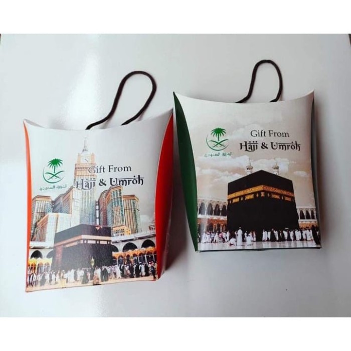 

Goody Bag kosong Kardus kosong Paket Oleh-Oleh Haji dan Umroh GDZ
