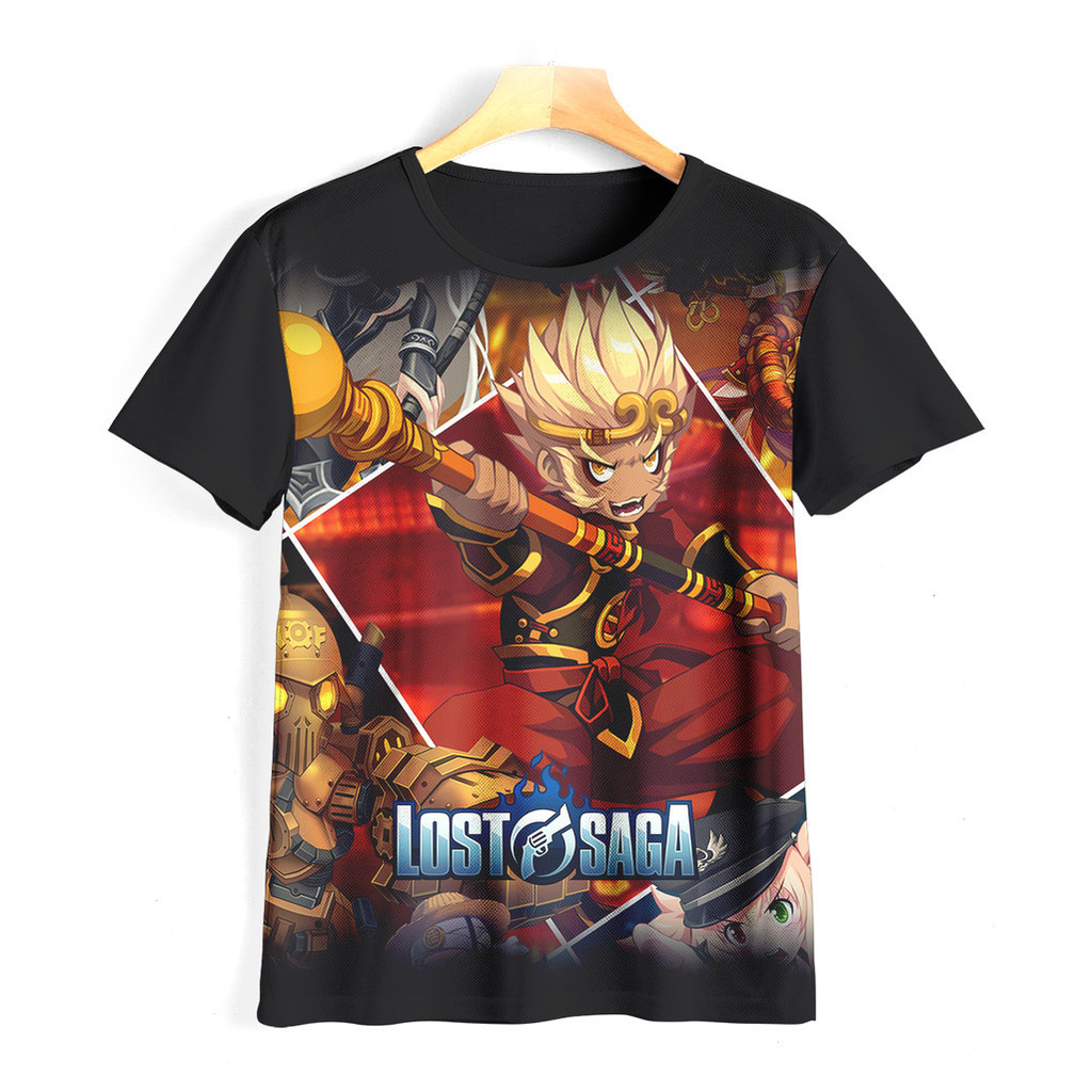Kaos Lost Saga Keren dan Adem | Kaos Game Lost Saga Untuk Anak | 045LS010