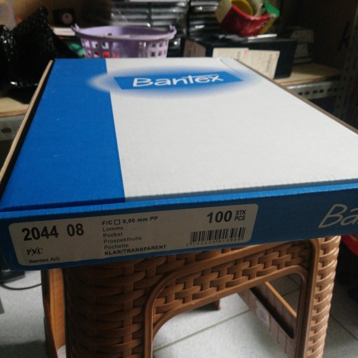 pp bantex f4 isi 100 plastik pocket bantex folio 2044 08 plastik tebal