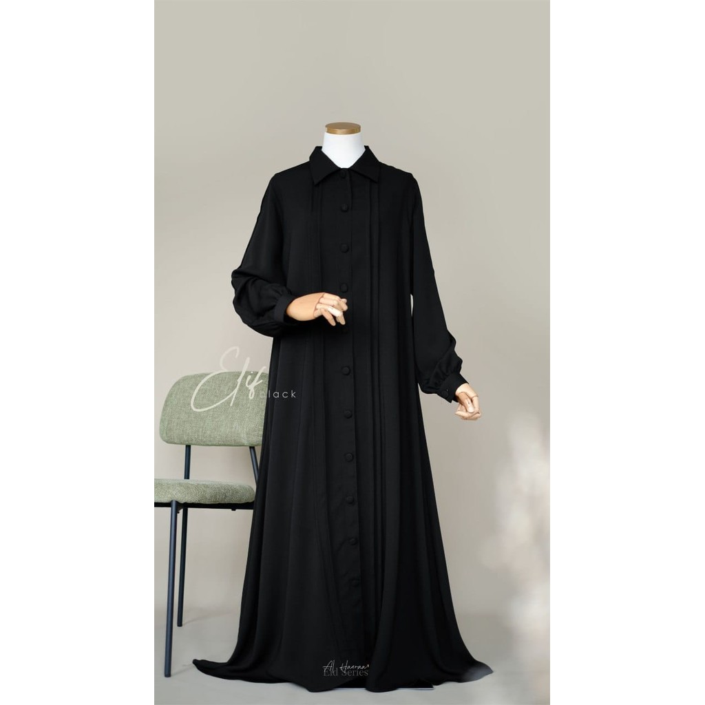 Gamis Elif AL Mahya Black AL Haura