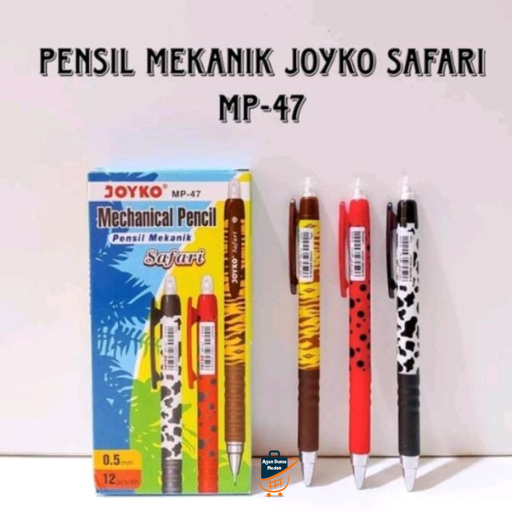 

Pensil Mekanik Safari Mechanical Pencil 0.5mm - Joyko MP-47