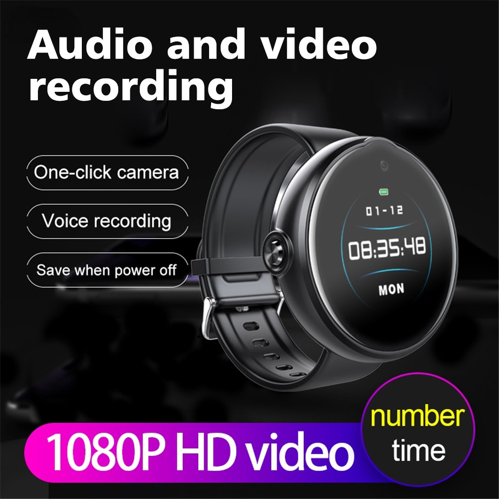 8-256GB 3in1 Mini Camera Smart Watch DV DVR Video Auo Voice Recorder HD 720P Micro Wristwatch Camcor