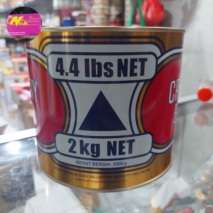 

[[PROMO]] butter segitiga 2kg blue triangle khusus gojek dan grab