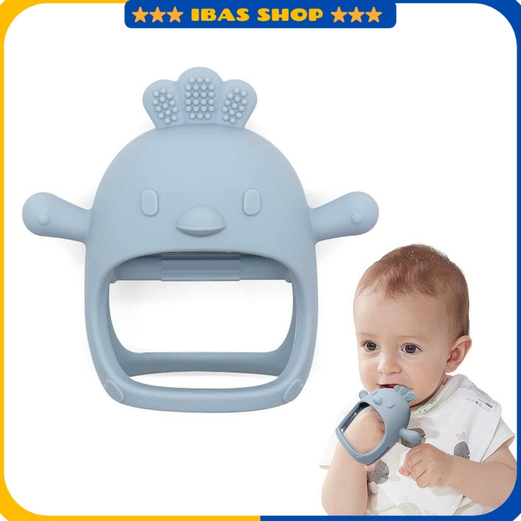 Baby Teether Toys Silicone Chewable Hand Breast Feeding - PL10