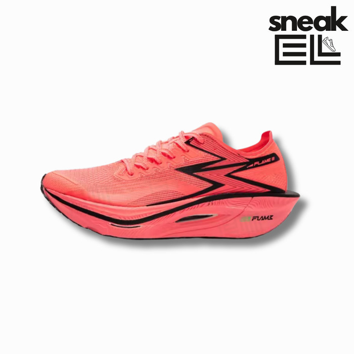 361° Flame 3 Red Original Sepatu Running Pria Wanita/Running Shoes 672412207-8