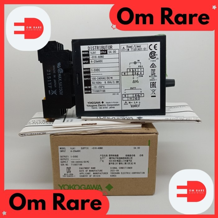 Yokogawa Juxta VJA1 Suffix-016-A6N0 100-240VAC Ori New