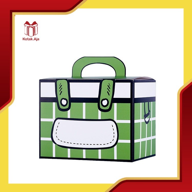 

Goodiebag Ultah / Goodiebag 3D / Gift Box / Kemasan Ultah / Box 3D / Box Kemasan I BK21