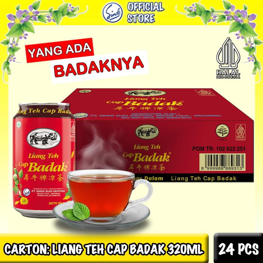 

Liang Teh Cap Badak 320ml 1 Kaleng