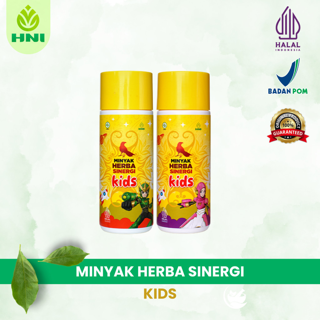 

MINYAK HERBA SINERGI KIDS - Minyak But - But Burung KIDS - MHS Anak - MHS KIDS - MHS Kuning - Original HNI HPAI dengan Nano Technology