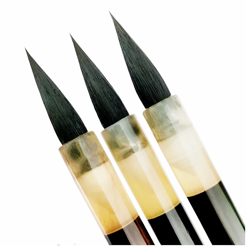 

Shou Jin Ti Chinese Calligraphy Painting Brush Rabbit Hair Small Regular Script Brush Lian Pen Cursive Script Set Drawing lines