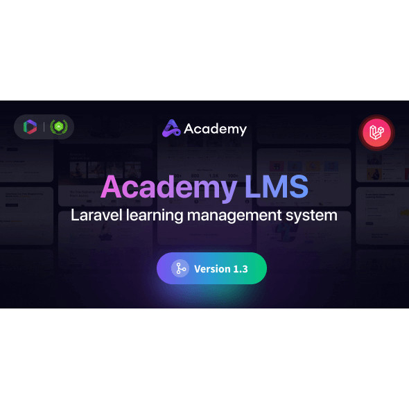 Academy LMS Laravel Learning Management System