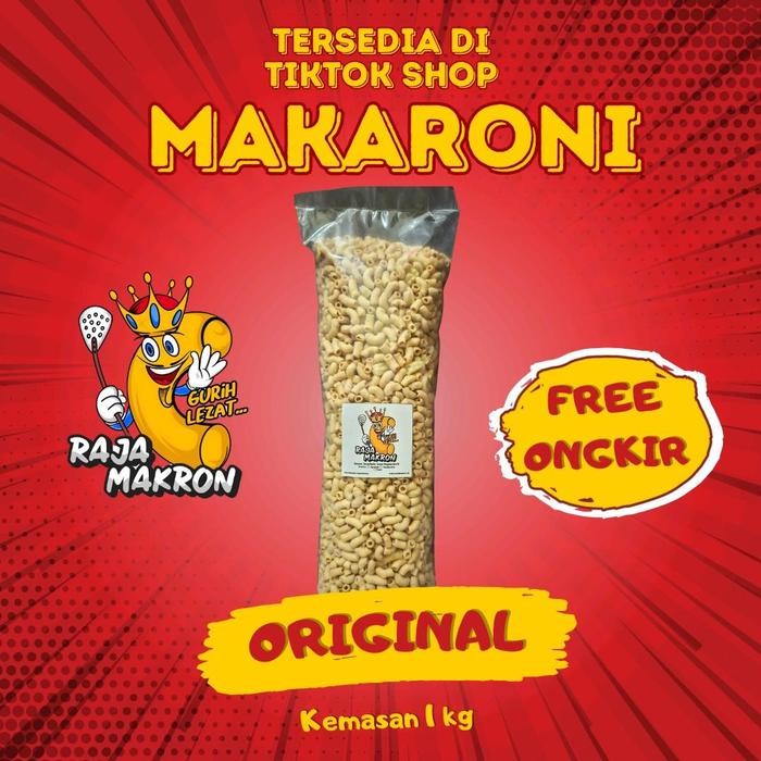 

B ss 1 BAL MAKARONI KRESS BANTAT 5 VARIAN RASA PEDAS DAUN JERUK, JAGUNG BAKAR, ORIGINAL, BALADO,JAGUNG MANIS Food Snacks Pedas Crispy Camilan Cemilan - ORIGINAL