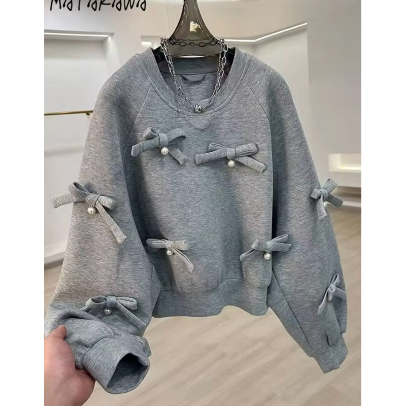 SWEATER KOREA / SWEATER CROP TOP / SEMAR SWEATER