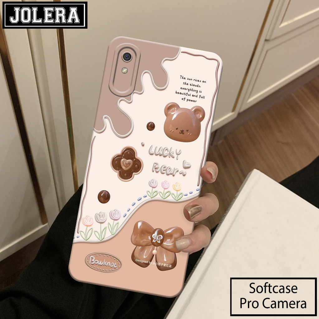 Case Hp Softcase XIAOMI REDMI 9A Case Hp XIAOMI REDMI 9A  Silikon Hp XIAOMI REDMI 9A Motif Cartoon K