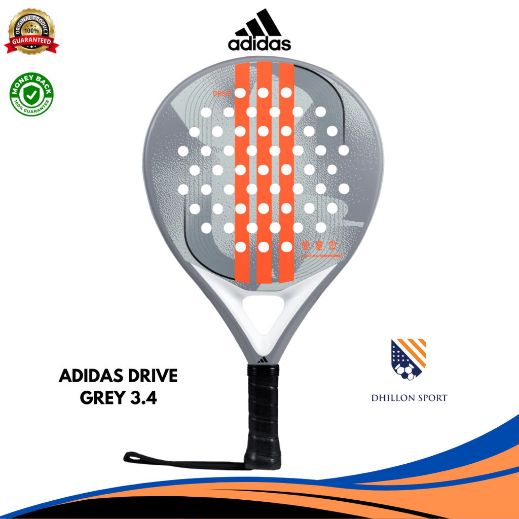 Padel Racket ADIDAS DRIVE GREY 3.4 | Raket Padel Adidas